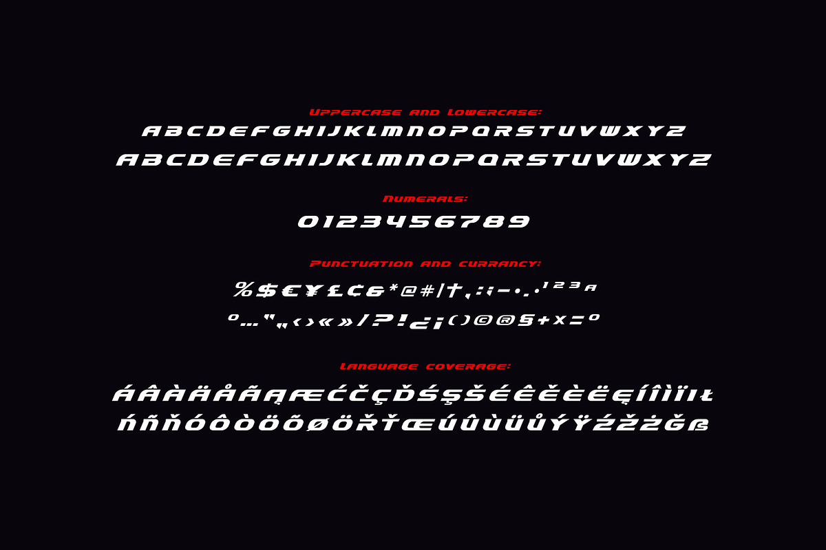 Turbo Headline Font, a Sans Serif Font by artyway (Photo 3 of 6)