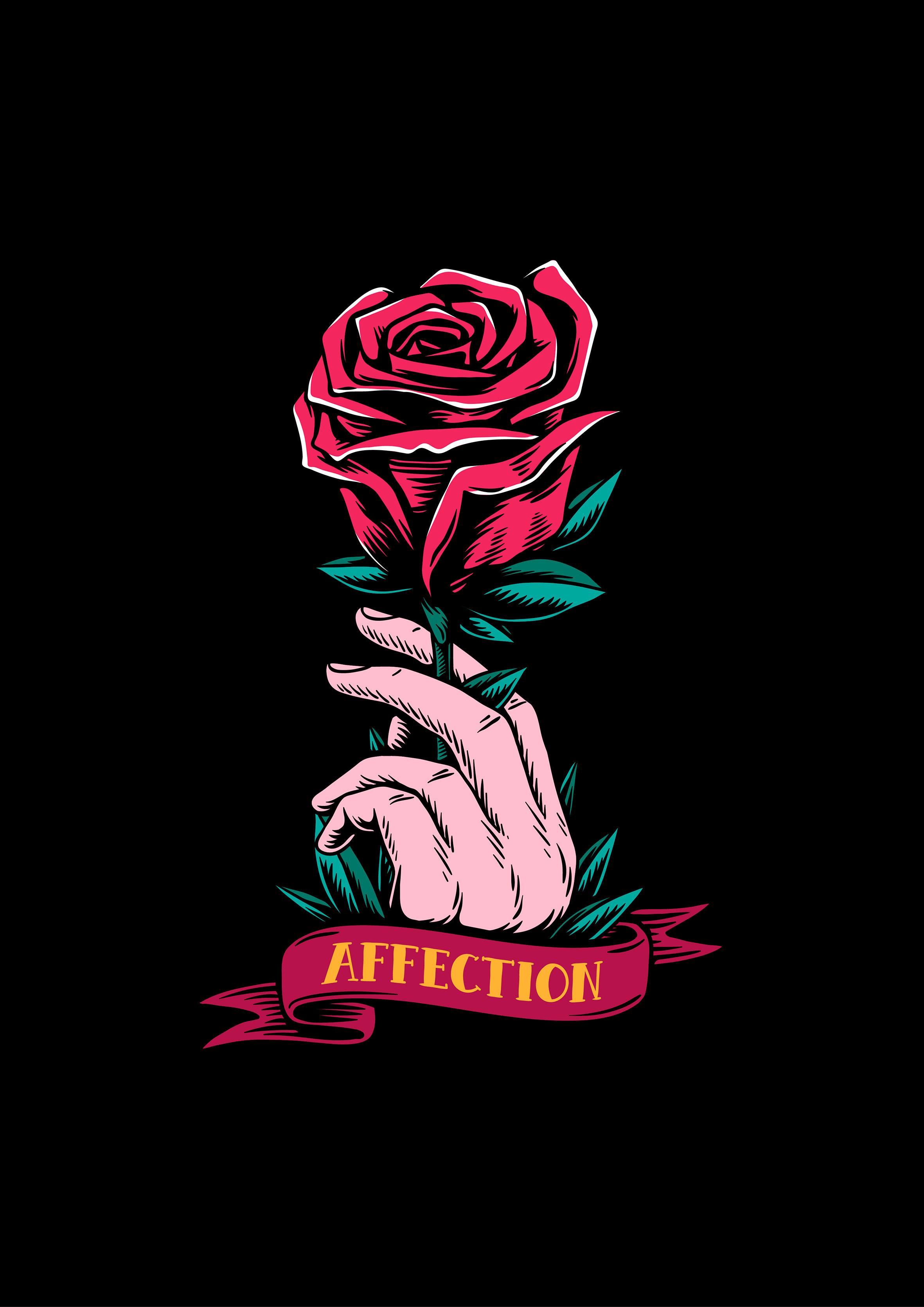 Illustration of red rose affection, a Background Graphic by rawpixel ...