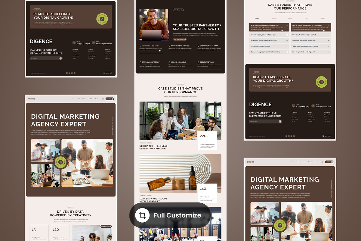 Digence - Digital Marketing preview 3