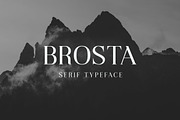 Brosta Serif Fonts, a Serif Font by Yukita Creative (Thumbnail 1 of 11)
