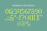 Veganza – Quirky Display Font, a Sans Serif Font by Almarkhatype (Thumbnail 10 of 11)