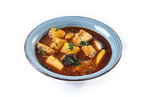 Cod with potatoes Traditional Spanish dish, a Food & Drink Photo by etorres69