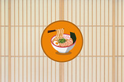 Japanese Ramen Vector Collection, a Food Illustration by jongcreative (Thumbnail 3 of 4)