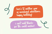 Smiles Chapter Bold Brush Font, a Script Font by Letterena Studios Script (Thumbnail 11 of 20)