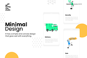Minimal E-commerce line Illustration, a Person Illustration by springrain studio (Thumbnail 2 of 10)