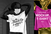 Mockup T-shirt Antique #4, a Shirt Mockup by Sergey Serebrennikov (Thumbnail 1 of 5)
