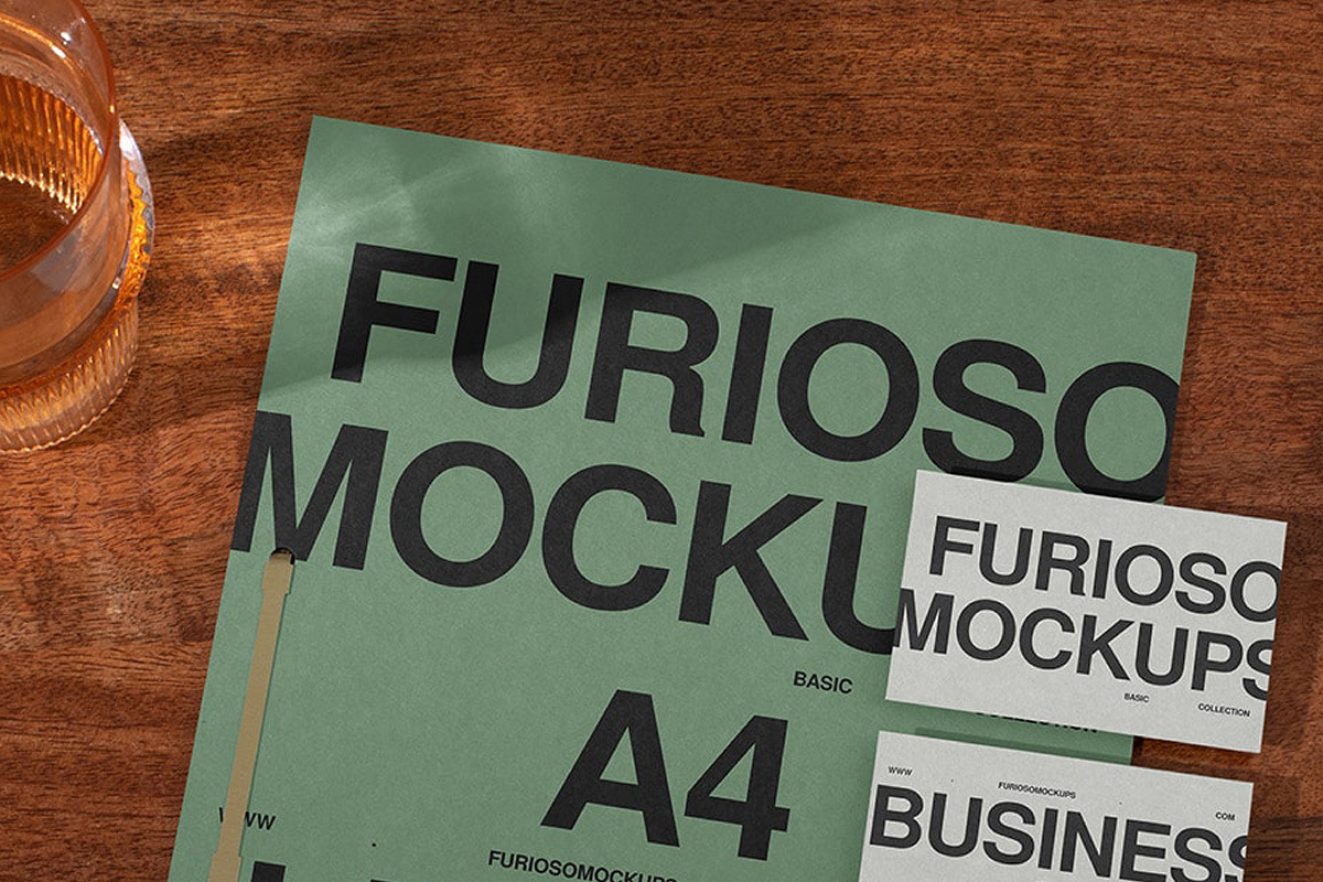 Stationery Mockups Bundle 1 – 6 PSD, a Books & Magazine Mockup by FURIOSO mockups (Photo 3 of 14)