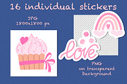 Love Stickers. Printable Stickers, a Technology Illustration by rinaletters (Thumbnail 3 of 5)
