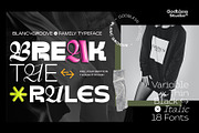 Blanc Groove, a Sans Serif Font by Godbless Studio (Thumbnail 9 of 15)