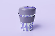 Reusable Coffee Cup Mockup Set, a Cups & Container Mockup by Mirachma Project (Thumbnail 6 of 8)