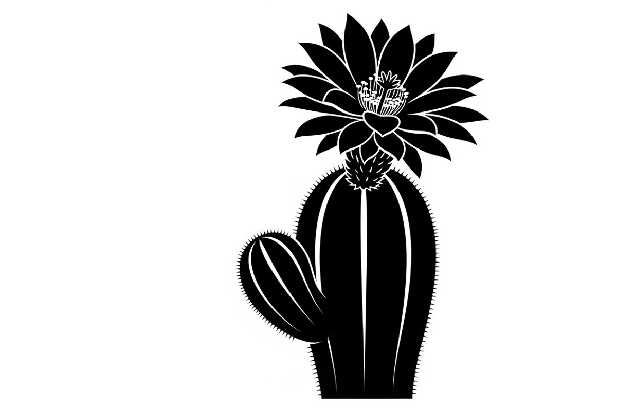 collection desert cactus silhouettes, an Illustration by Amazin_art (Photo 10 of 33)