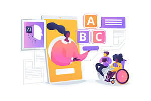 AI Personalized Learning for, an Education Illustration by Visual Generation