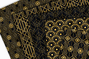 20 Art Deco Seamless Vector Patterns, a Pattern Graphic by CatJello Graphics (Thumbnail 12 of 23)