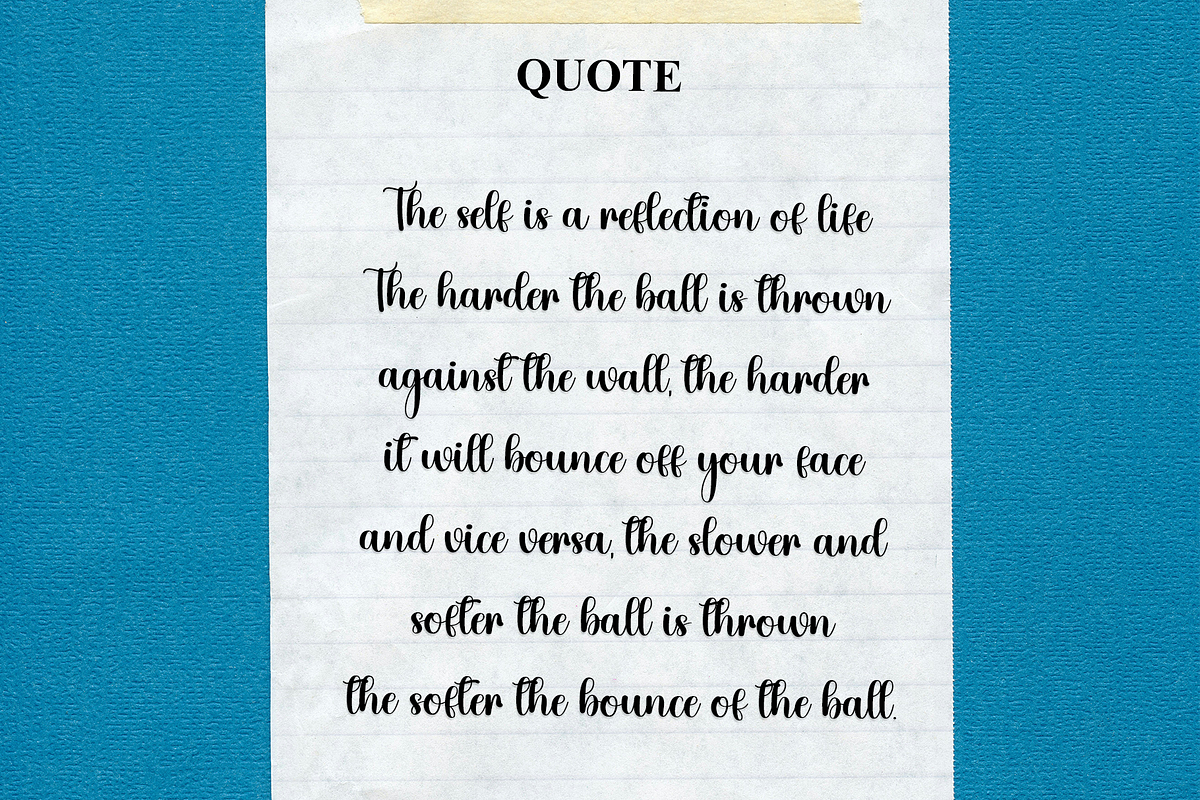 Abigail, a Handwritten Font by InermediaSTUDIO (Photo 8 of 8)