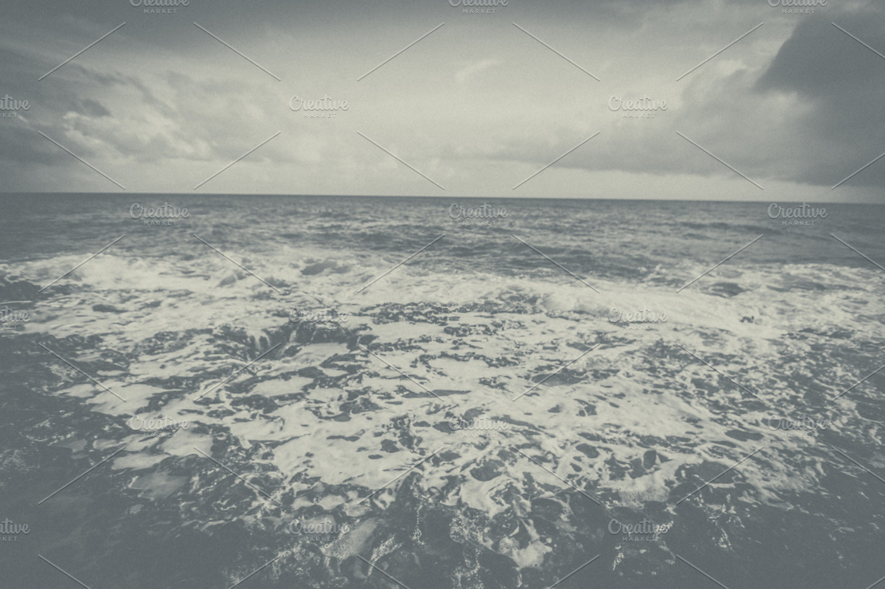High tide stock photo containing grand cayman and island