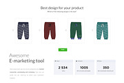 Baby Cotton Pants Mock-ups Set, a Bottom Mockup by Mocca Mockups Store (Thumbnail 17 of 22)