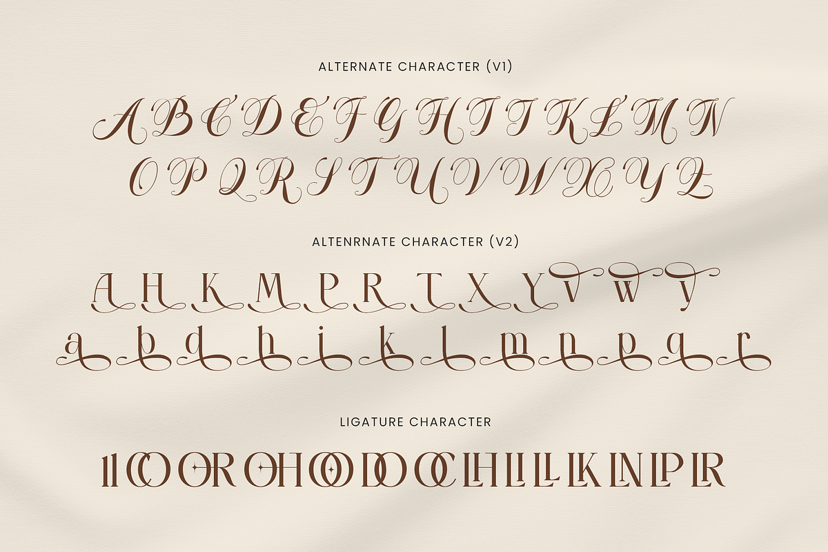 Armora Gallery – Elegant Serif Font, a Serif Font by Vampstudio (Photo 13 of 13)