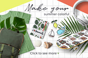 Summer fun - ink design creator, an Object Graphic by Beauty Drops (Thumbnail 6 of 9)