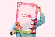 Sakura Harmony – Watercolor, a Seasonal Illustration by CreativeValuation (Thumbnail 7 of 12)