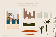 Abstract Landscape Creation Kit, a Texture Illustration by Alisha Gronska (Thumbnail 6 of 10)