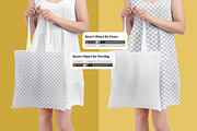 12 Shopping Tote Bag Mockups, a Product Mockup by Grow Design Craft Studio (Thumbnail 8 of 10)