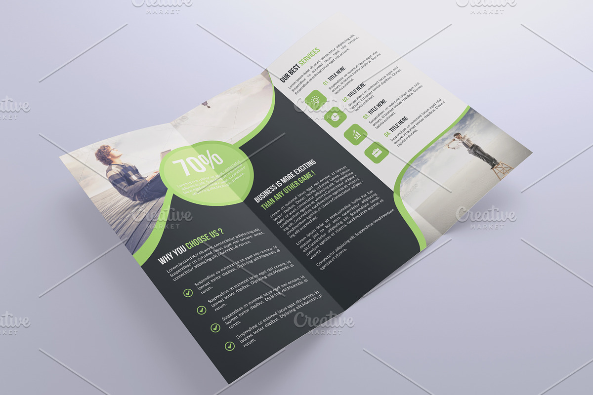 Trifold Brochure Template, a Brochure Template by Alice_s (Photo 8 of 9)