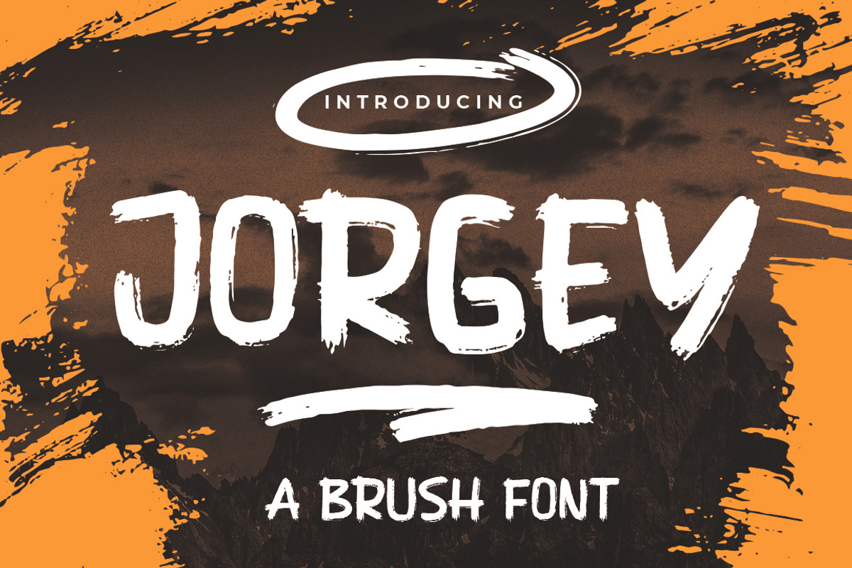 Jorgey, a Handwritten Font by Gatype (Photo 1 of 7)