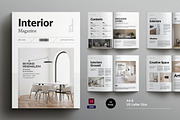 Modern Interior Magazine Layout, a Magazine Template by Seeing-art (Thumbnail 1 of 11)