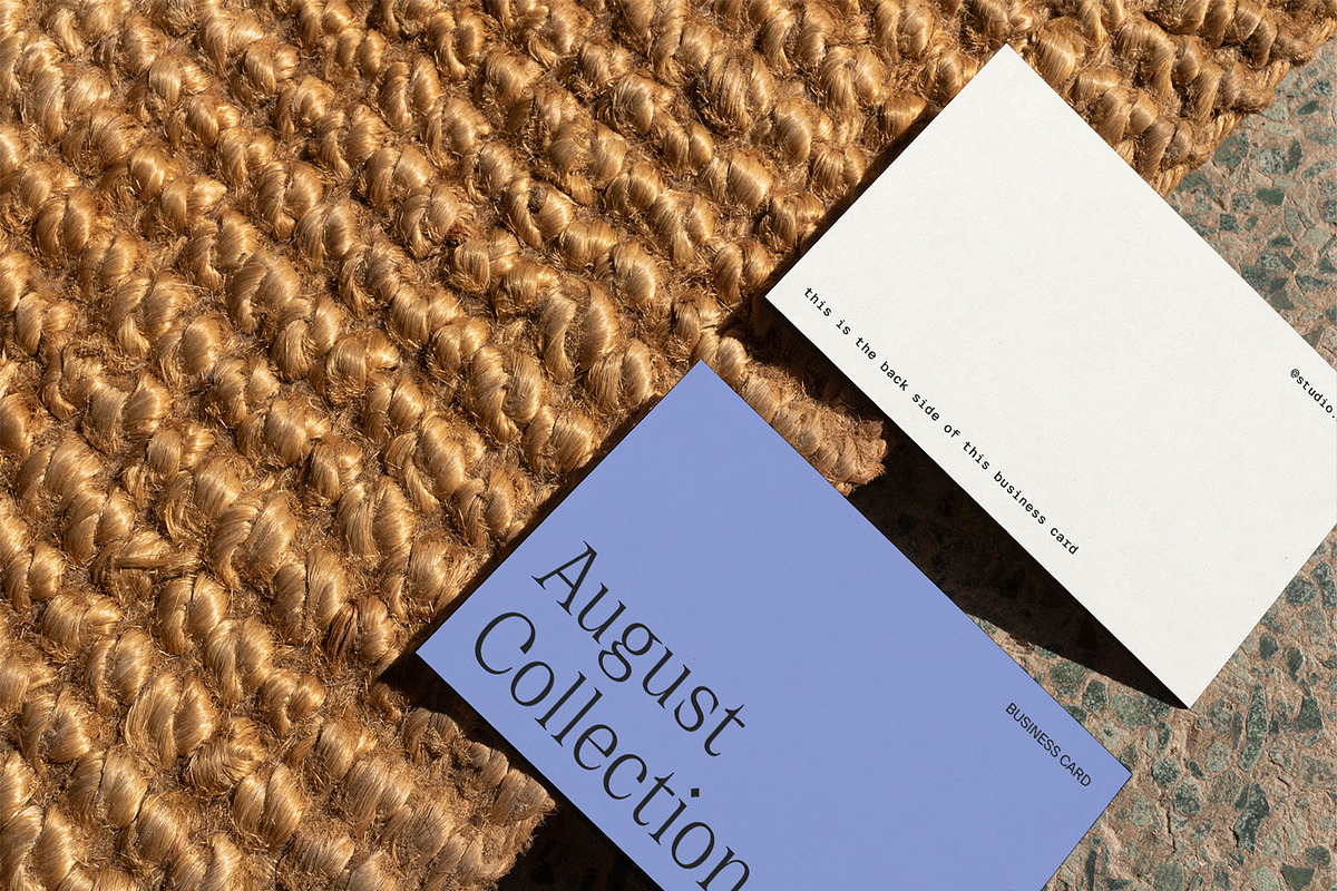Business Card Mockup Set (3), a Templates & Theme by StudioModra (Photo 1 of 6)