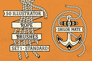 Sailor Mate´s Rope Brush Collection, a Brush Add-On by BAD TASTE (Thumbnail 2 of 20)