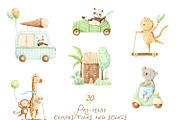 Safari Friends, adventures animals, an Animal Illustration by polikarpovaart (Thumbnail 6 of 24)