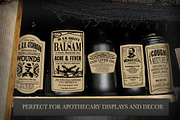 Vintage Apothecary Linocuts, an Illustration by WhiteRiverStudio (Thumbnail 6 of 8)