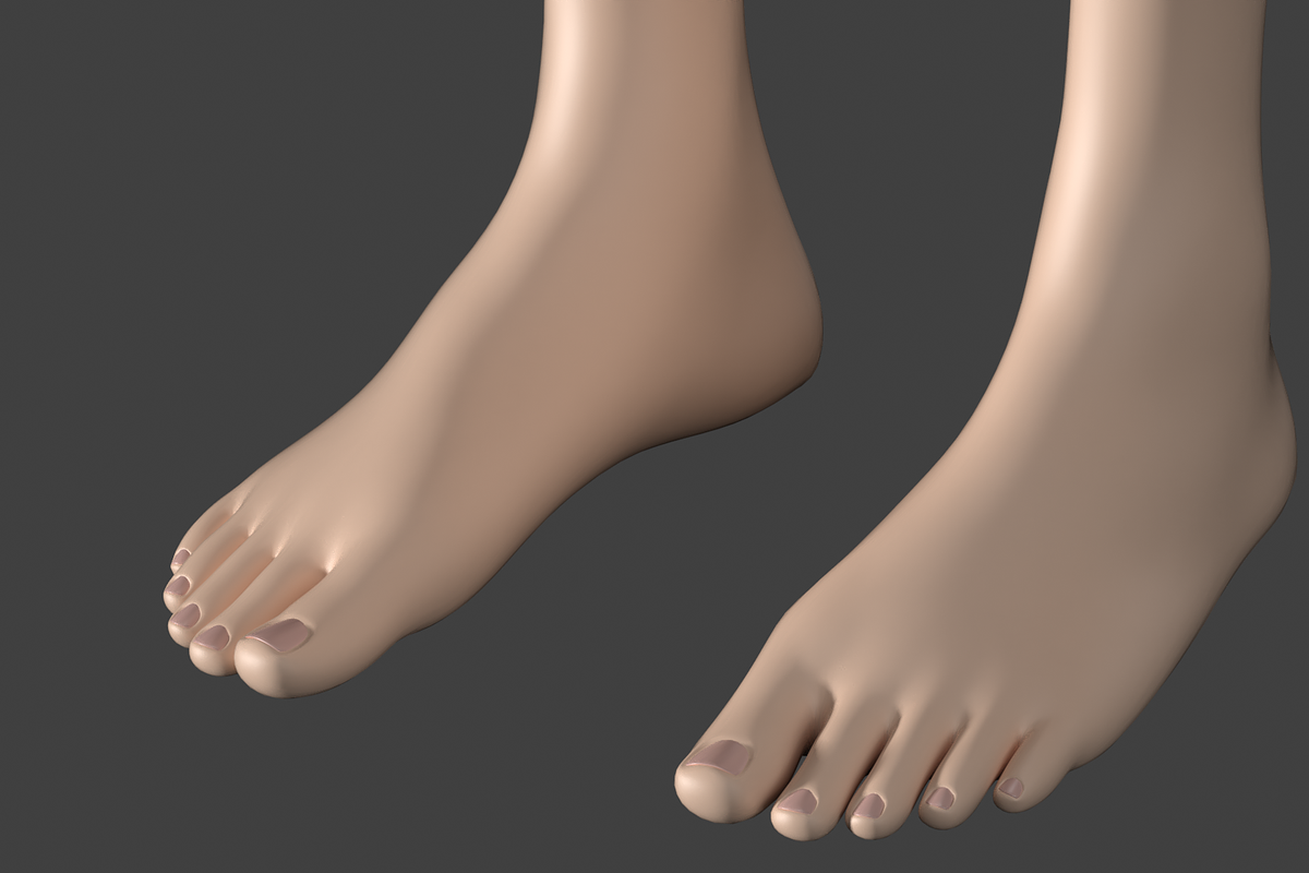 Stylized Female 01 T-Pose Base Mesh, a Characters & Person 3D Model by VK Studio (Photo 20 of 28)