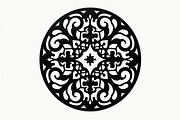 Intricate Mandala Laser Cut Designs, an Object Graphic by abu67222 (Thumbnail 4 of 16)
