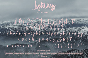 Lightness - Bold Signature Font