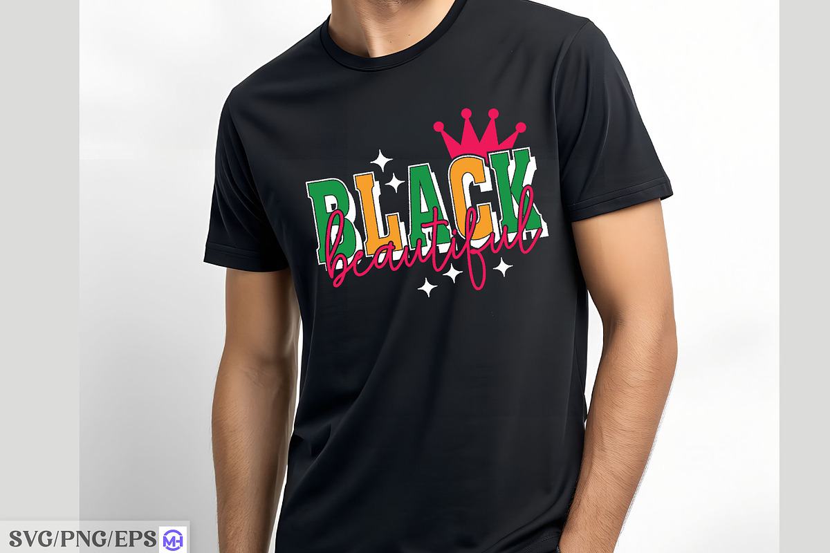Black Beautiful Text SVG Design, a Graphic by mh_arif (Photo 2 of 3)