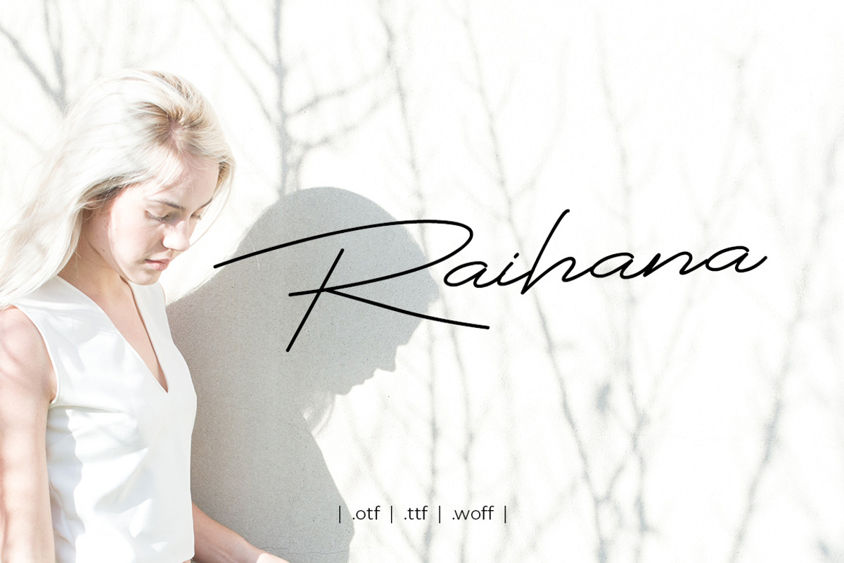 Saffanah Script Font preview 5