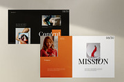 Femmes -Fashion Portfolio Powerpoint, a Presentation Template by Dirtytemp Studio (Thumbnail 8 of 11)