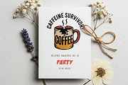 Caffeine & Chaos, Retro Coffee, an Object Graphic by GlitterCraft (Thumbnail 46 of 101)