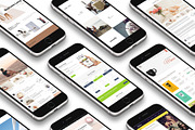 All iPhone Mockup Vol 1, an iPhone Mockup by Mock-up Store (Thumbnail 7 of 27)