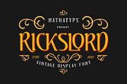Rickslord, a Handwritten Font by Nathatype (Thumbnail 1 of 15)