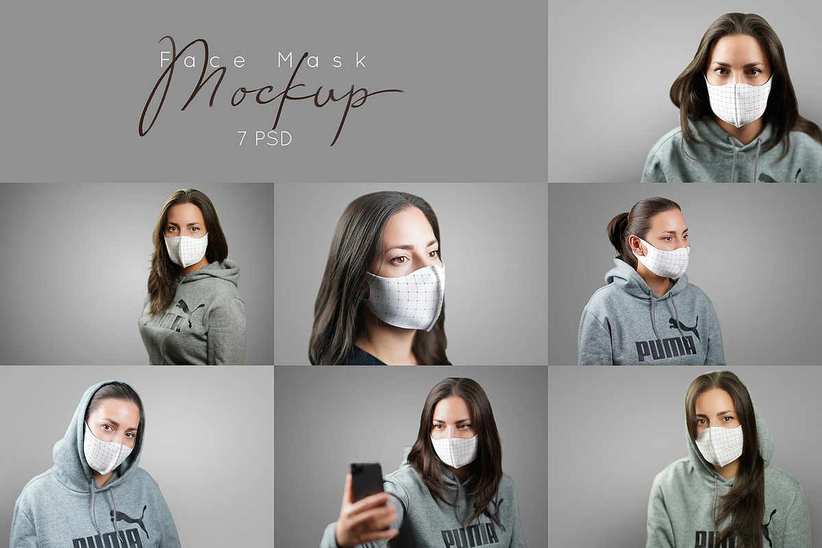 Face Mask Mockup v2, a Household Mockup by 2dsight (Photo 8 of 8)