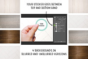Sticker mock up | Hand mock up, a Product Mockup by Brushed Rose (Thumbnail 3 of 3)