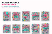 Nurse doodle png bundle, an Object Graphic by HeavensStar (Thumbnail 8 of 8)