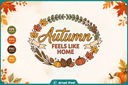 Fall Autumn Quotes Bundle, a Seasonal Illustration by Actual Pixel (Thumbnail 2 of 15)