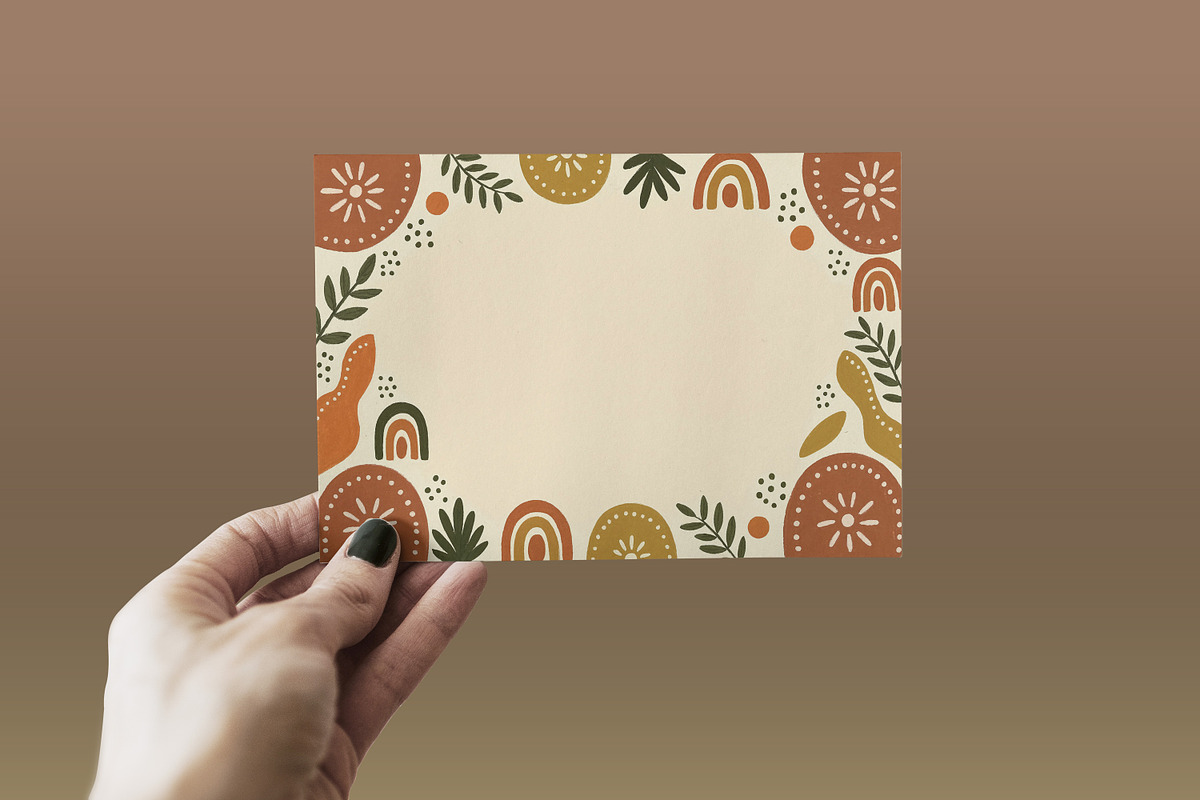 Boho Borders Bundle, a Background Graphic by Forhadx5 (Photo 2 of 9)