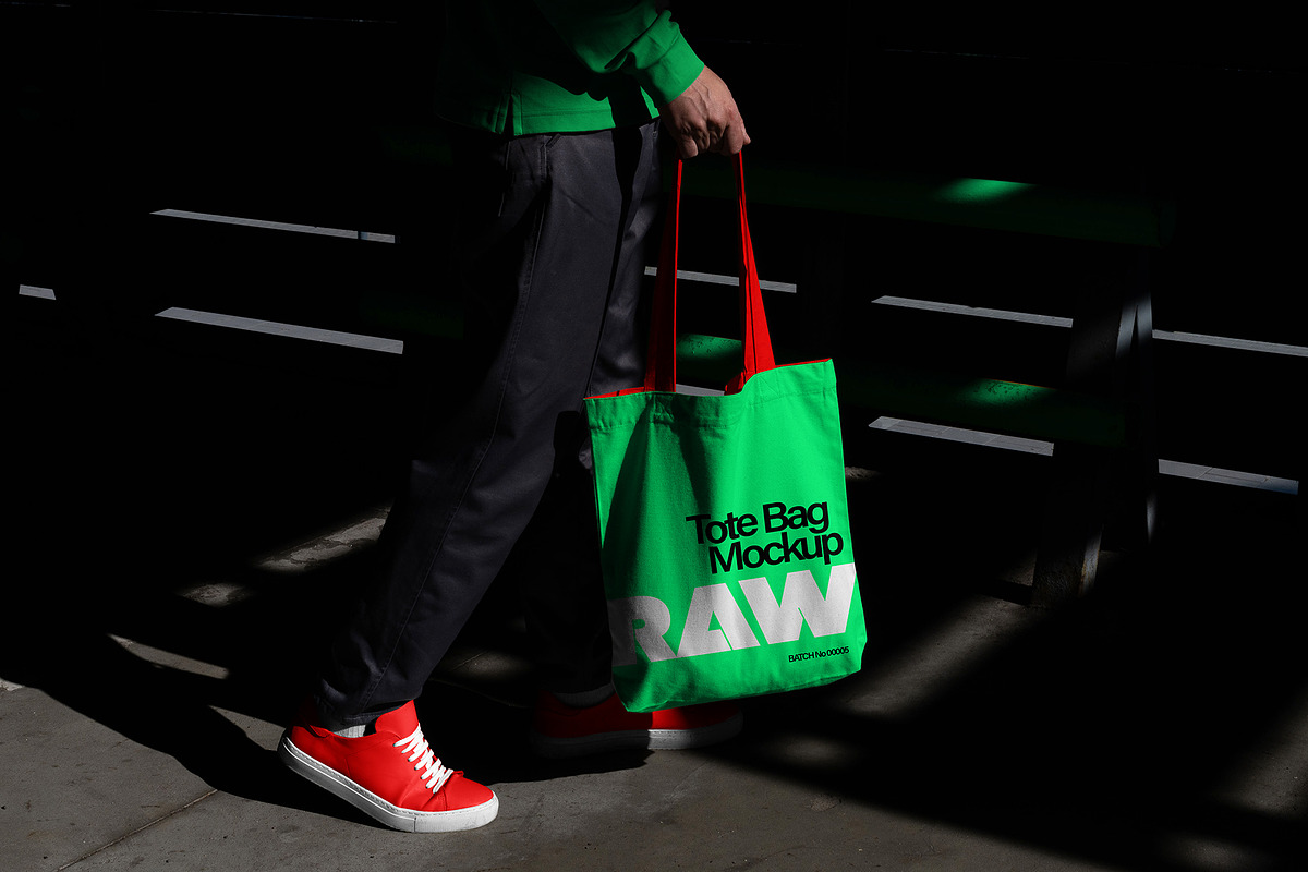 Tote Bag and Shirt Mockups, a Product Mockup by Mockup Cloud (Photo 5 of 8)
