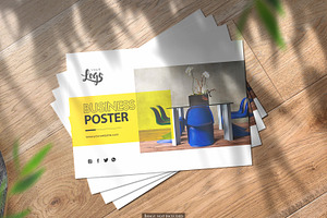 Horizontal Poster Mockup