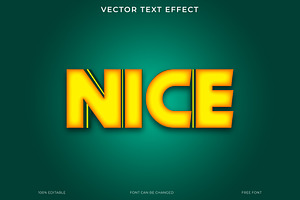 Modern 3D Text Effect Vector, an Action Add-On by Imamul001