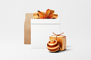 Gift Box Mockup, a Packaging Mockup by Xtrahive (Thumbnail 3 of 3)